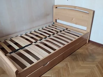 Кровать Бали из дуба