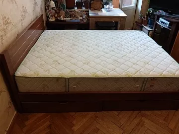 Кровать Готика из дуба