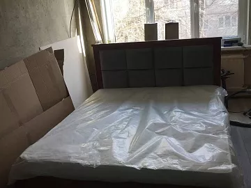 Кровать Классика с мягкой вставкой