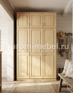 Шкаф Визит 3-х ств. с антресолью