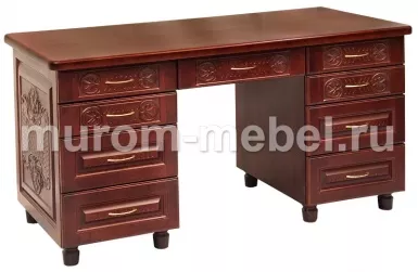 Стол письменный Резной