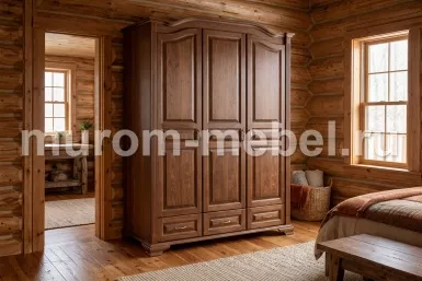 Шкаф Визит 3-х ств. с нижними ящиками