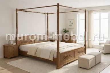 Кровать Афина с балдахином