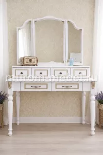 Дамский столик Оливия с зеркалом