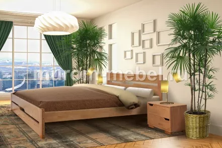 Кровать Веста из бука