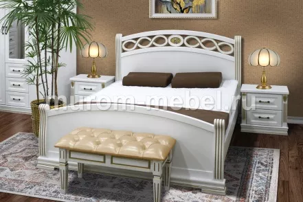 Кровать Сиена из дуба