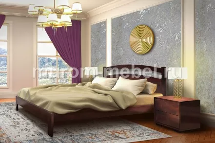 Кровать Бэлли из дуба