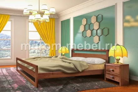 Кровать Квебек из дуба
