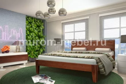 Кровать Данте из дуба