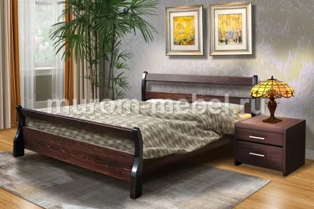 Кровать Муза из дуба