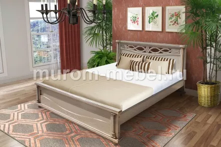 Кровать Мелиса из дуба