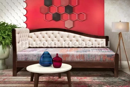 Кровать Вероника Soft-М из дуба