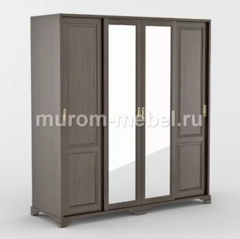Шкаф-купе Герцог четырехстворчатый с зеркалом