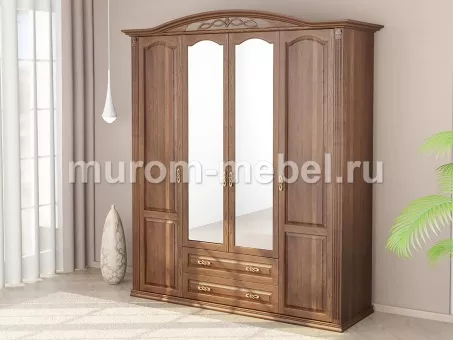 Шкаф 4-х створчатый Камила
