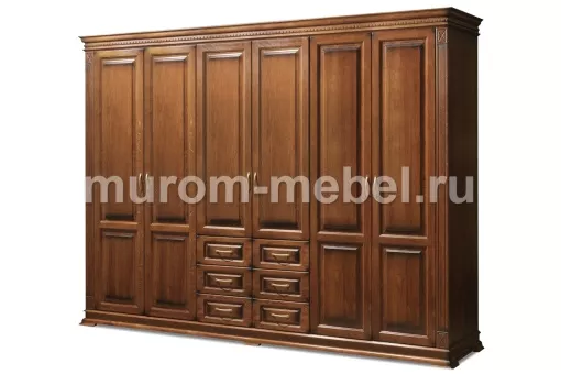 Шкаф 6-ти створчатый Флоренция-2