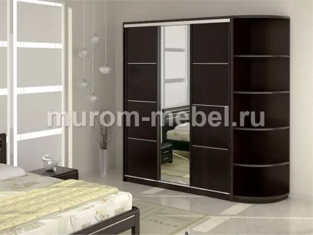 Шкаф-купе 3-х створчатый Вермонт с уголком