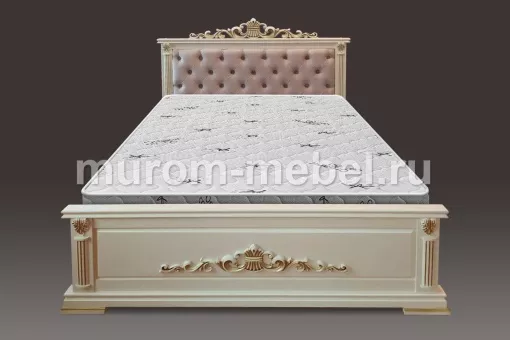 Кровать Виктория с мягкой вставкой