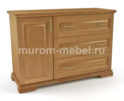 Комод Атлант 3 ящ. с дверкой