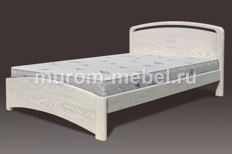 Фото Кровать Бали Lux из дуба от производителя 'Муром-Мебель'