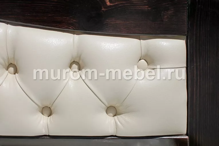 Фото Кровать Вероника Soft-М из дуба от производителя 'Муром-Мебель'