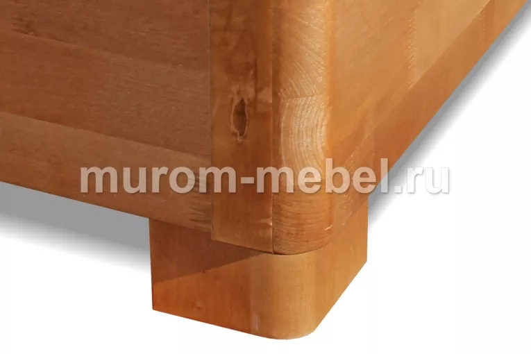 Фото Кровать Данте New из берёзы от производителя 'Муром-Мебель'