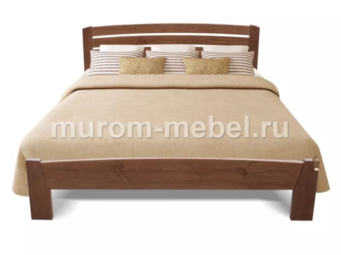 Фото Кровать Магнолия из дуба от производителя 'Муром-Мебель'