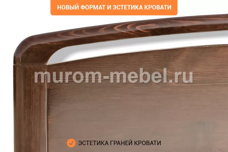 Фото Кровать Бали Lux от производителя 'Муром-Мебель'