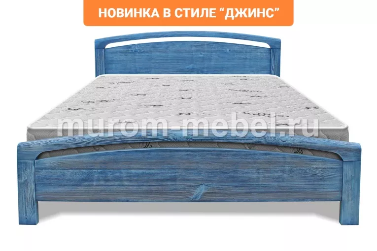 Фото Кровать Бали из дуба от производителя 'Муром-Мебель'
