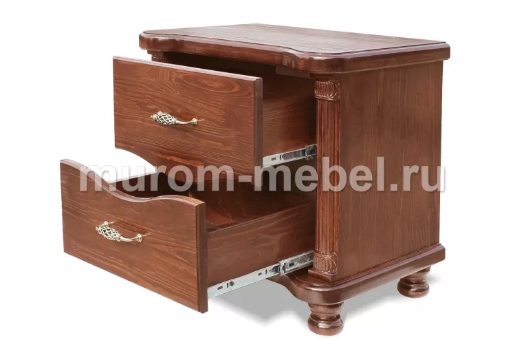 Фото Тумба Мелиса (сосна, резьба береза) от производителя 'Муром-Мебель'