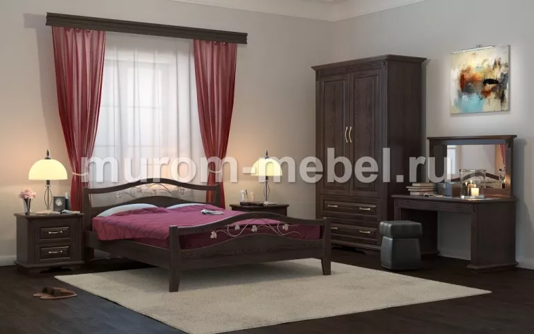 Фото Кровать Алиса (ковка) от производителя 'Муром-Мебель'