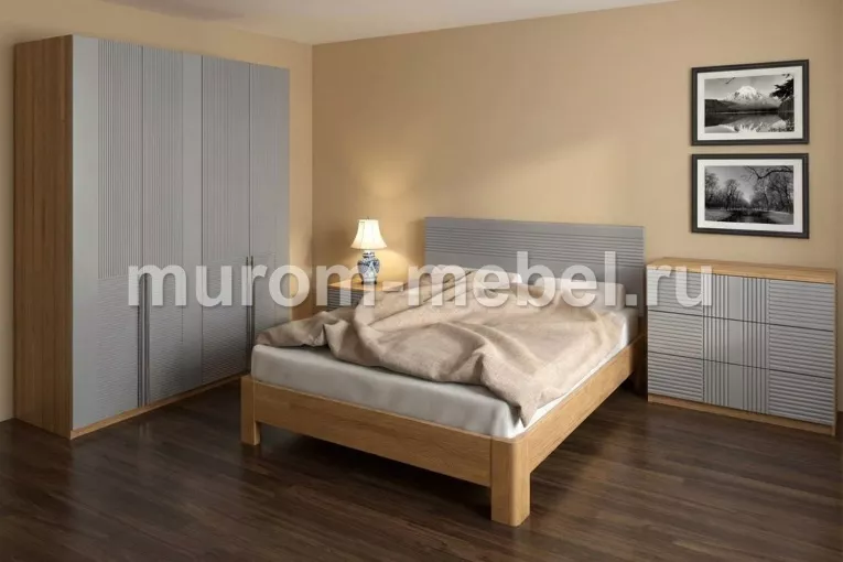 Фото Спальный гарнитур Бергамо от производителя 'Муром-Мебель'