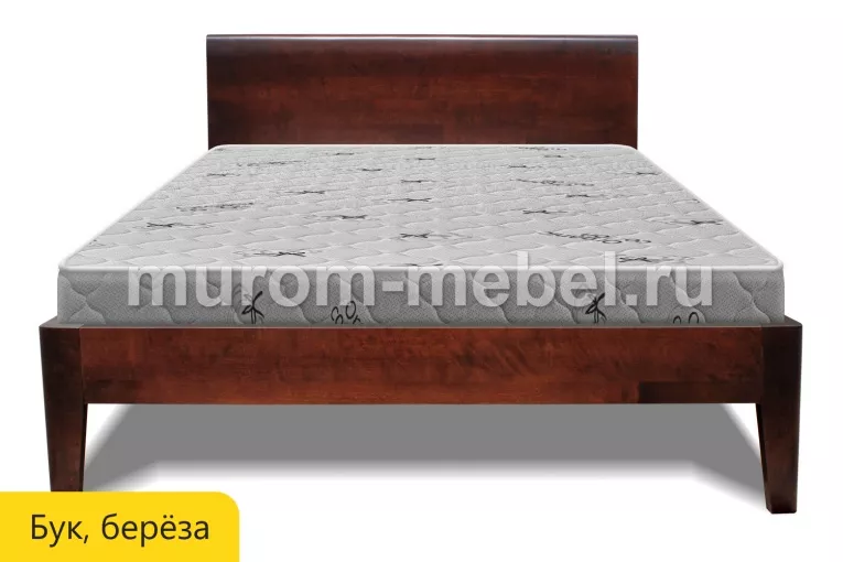 Фото Кровать Данте из дуба от производителя 'Муром-Мебель'