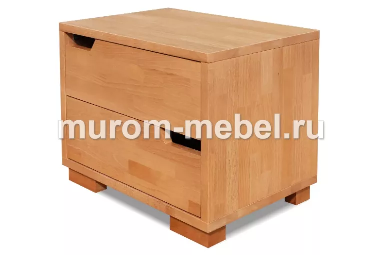 Фото Тумба «Астрид», массив сосны, 405x500x350, цвет - Венге 1,5 матовый от производителя 'Муром-Мебель'