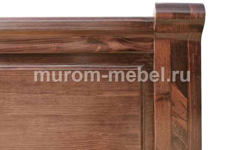 Фото Кровать Эстель (ковка) из дуба от производителя 'Муром-Мебель'