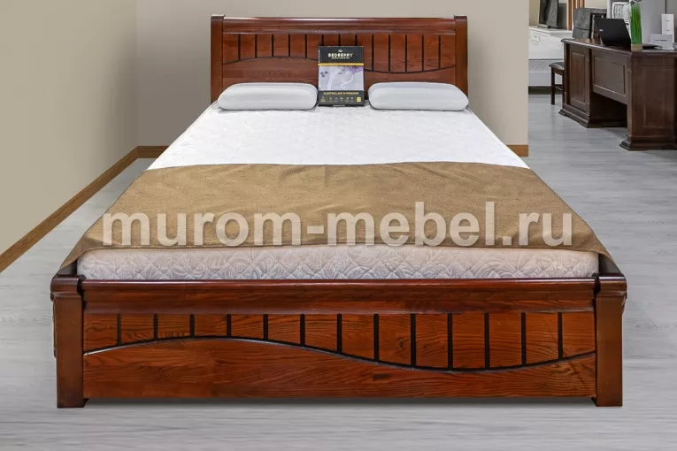 Фото Кровать Бруклин из дуба от производителя 'Муром-Мебель'