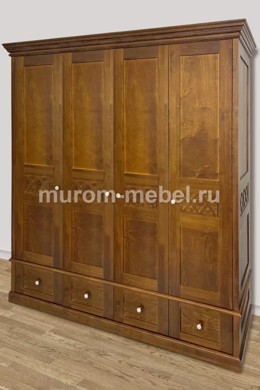 Фото Шкаф Дубрава 4-х ств. от производителя 'Муром-Мебель'