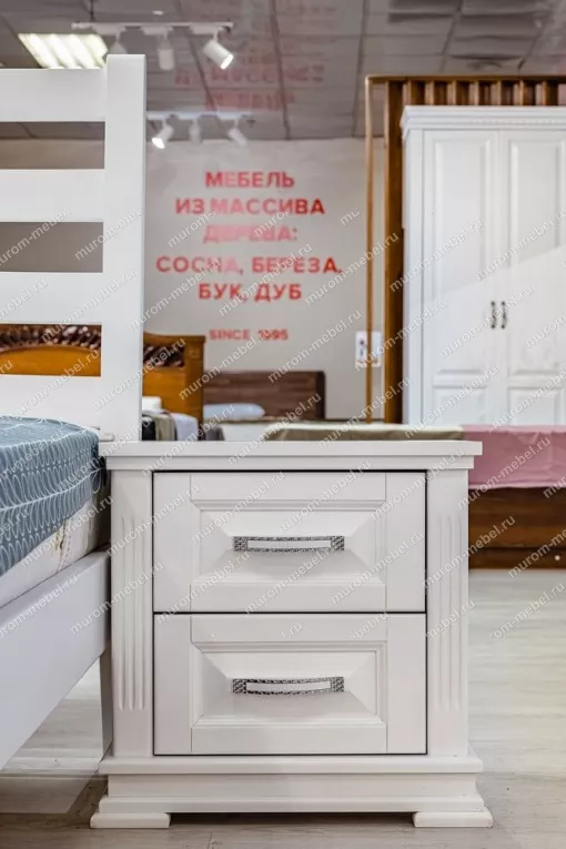 Фото Тумба из серии "Венеция" (белая эмаль) от производителя 'Муром-Мебель'