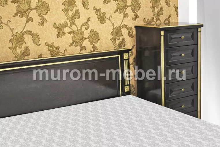 Фото Кровать Грета из березы от производителя 'Муром-Мебель'