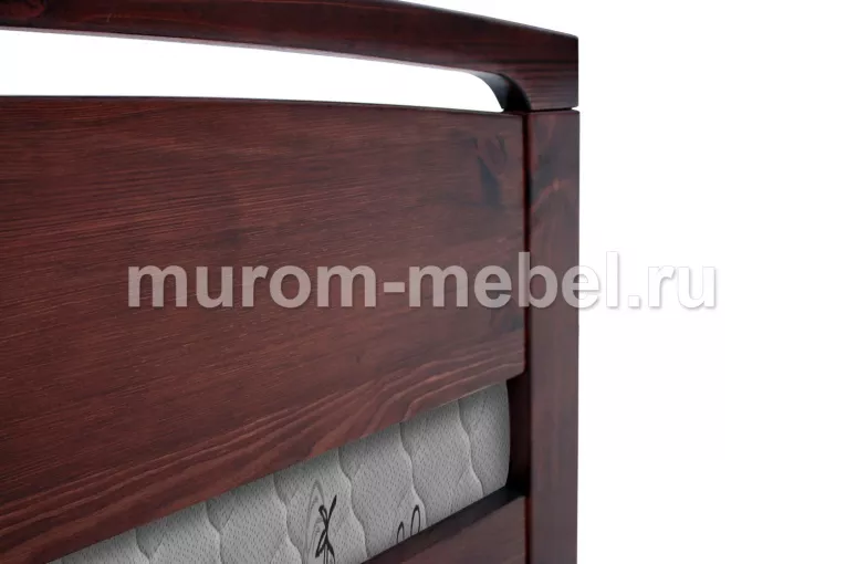 Фото Кровать Бали Ultra из дуба от производителя 'Муром-Мебель'