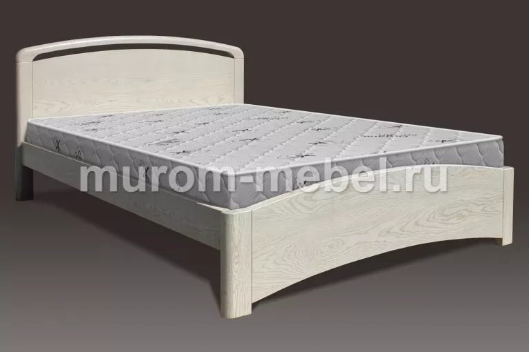 Фото Кровать Бали Lux из дуба от производителя 'Муром-Мебель'