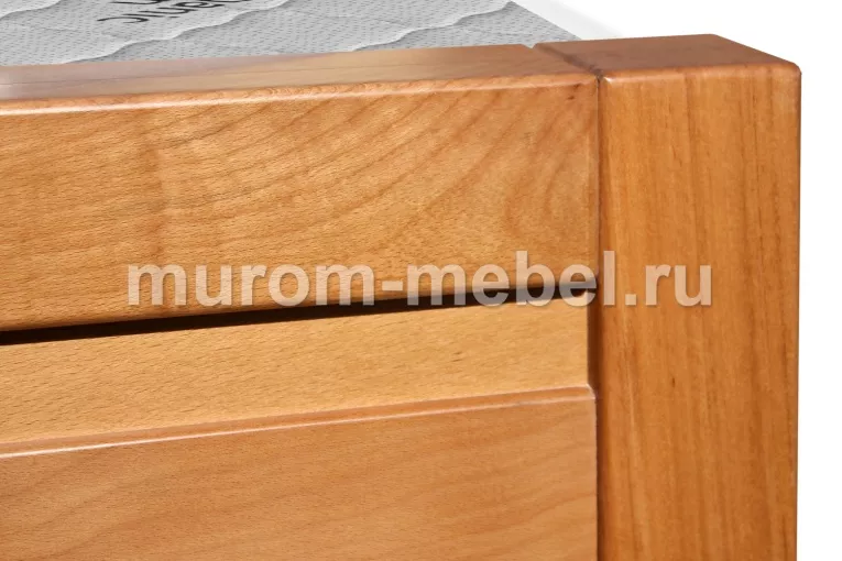 Фото Кровать Марко из массива бука от производителя 'Муром-Мебель'