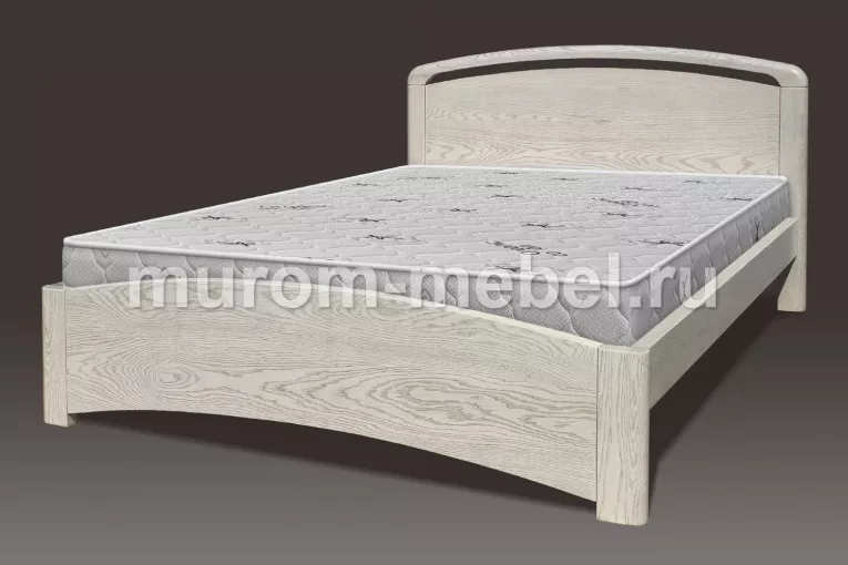 Фото Кровать Бали Lux из дуба от производителя 'Муром-Мебель'