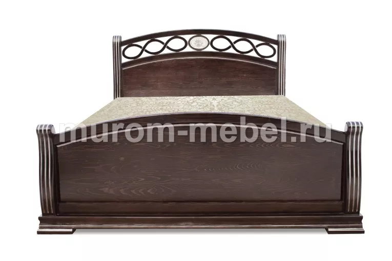 Фото Кровать Сиена из бука от производителя 'Муром-Мебель'