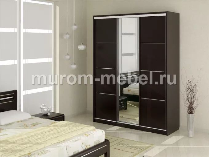 Фото Шкаф-купе 3-х створчатый Вермонт от производителя 'Муром-Мебель'