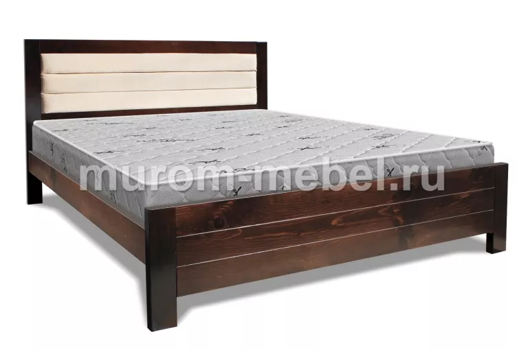Фото Кровать Прима из бука от производителя 'Муром-Мебель'