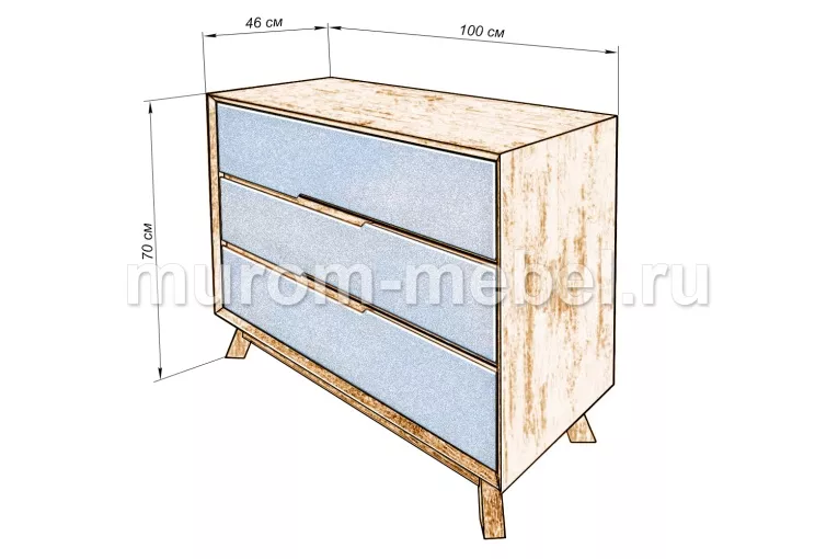 Фото Комод Монако от производителя 'Муром-Мебель'