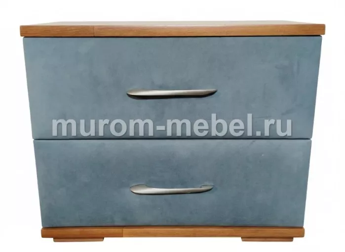 Фото Тумба «Женева» массив сосны, 410x550x350, мягкие фасады, цвет корпуса: Венге 2 от производителя 'Муром-Мебель'