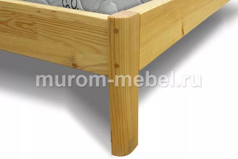 Фото Кровать Блэр из дуба от производителя 'Муром-Мебель'