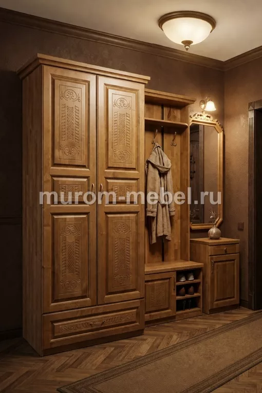 Фото Прихожая Резная от производителя 'Муром-Мебель'