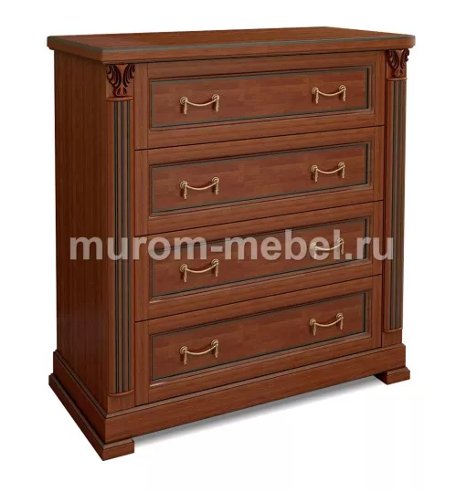Фото Комод Виктория 4 ящика от производителя 'Муром-Мебель'